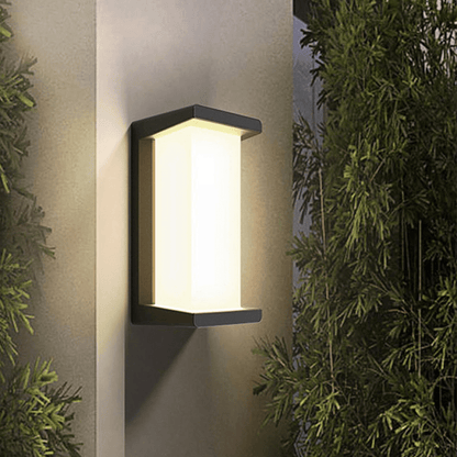 Wandlamp zwart-wit