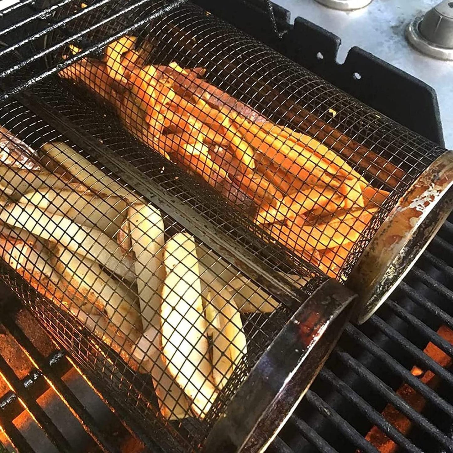 GrillMaster | Draagbare roestvrijstalen BBQ-grill