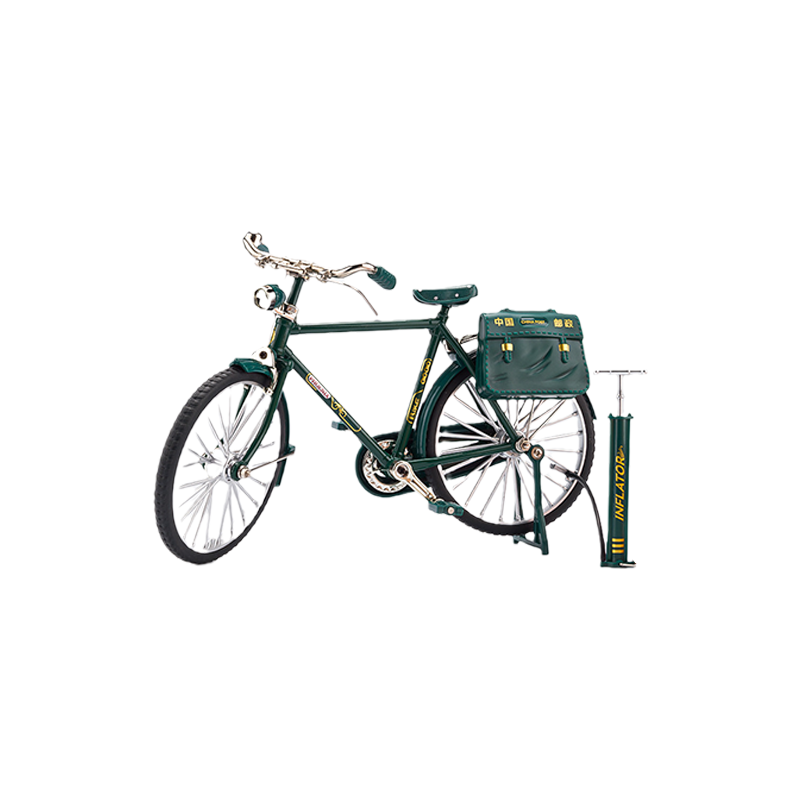 VintageCycle | Elegant retro fietsmodel Ornament