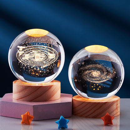 Light magic | 3D LED tafellamp met fascinerend ontwerp