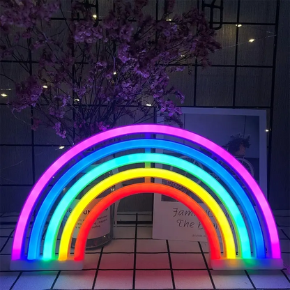 Regenboog Nachtlampje - RadiantArc