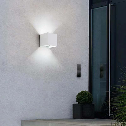 Moderne Aluminium Waterdichte LED Wandlamp Buiten Binnen Gebruik