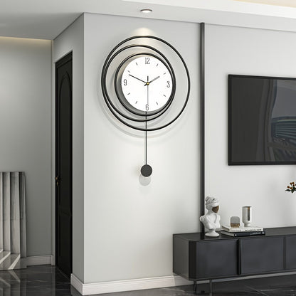 Bravaro | Moderne Minimalistische Metalen Wandklok