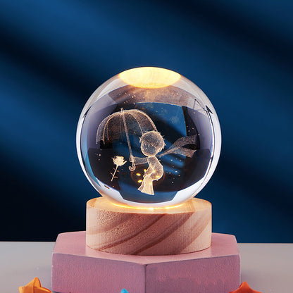 Light magic | 3D LED tafellamp met fascinerend ontwerp