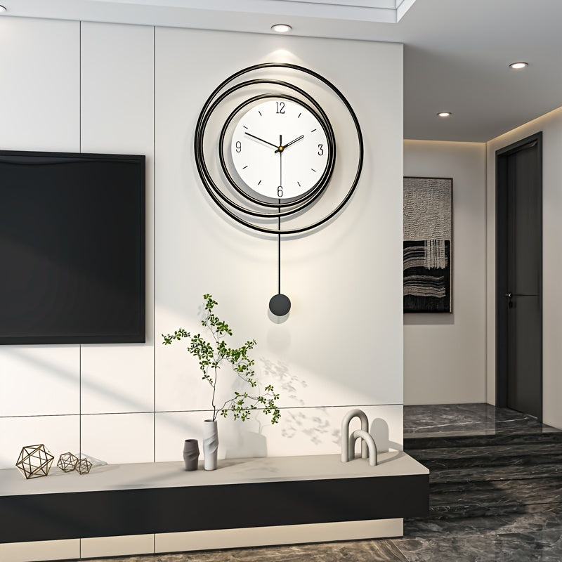 Bravaro | Moderne Minimalistische Metalen Wandklok
