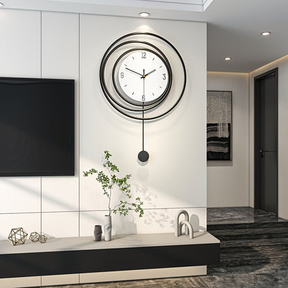 Bravaro | Moderne Minimalistische Metalen Wandklok