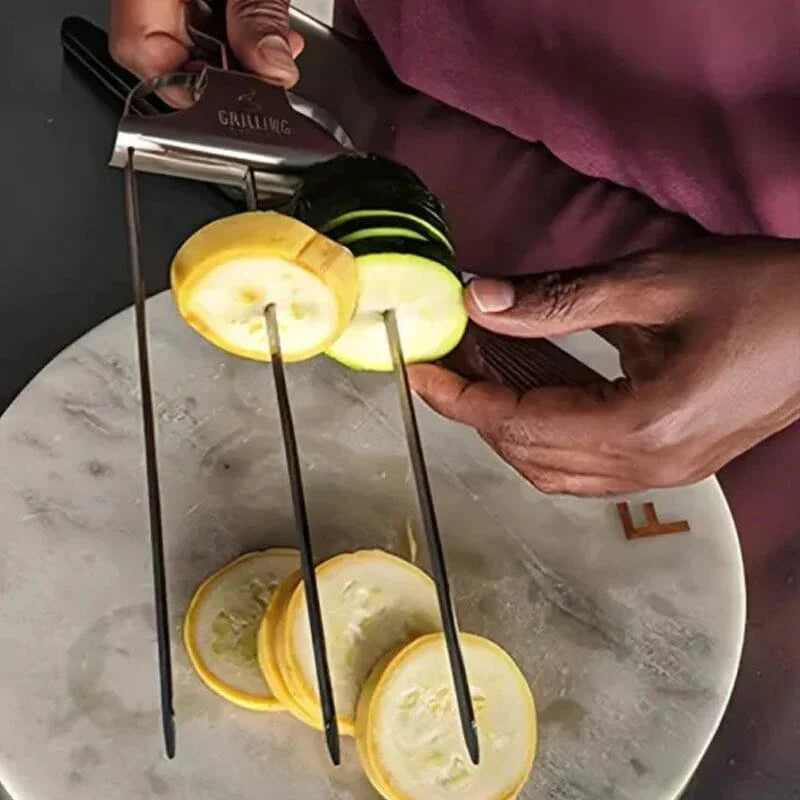 GrillPro | Veelzijdige & Draagbare 3-Weg Grillspitten