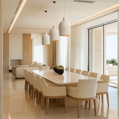 TERRALUNA Hanglamp – Minimalistisch Design van Cement met Warme LED Verlichting