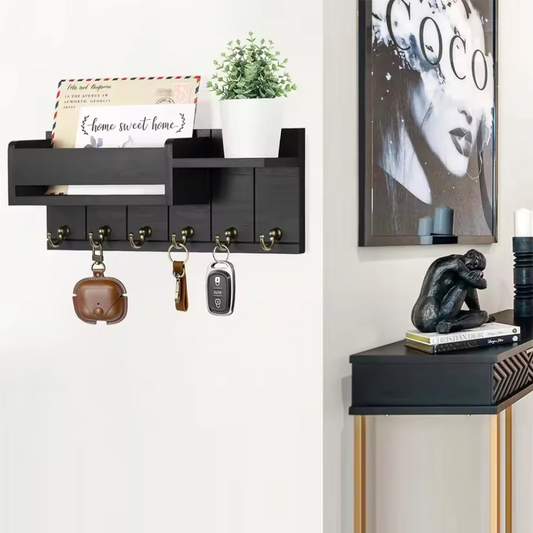 Decoratieve muurbeugel met plank