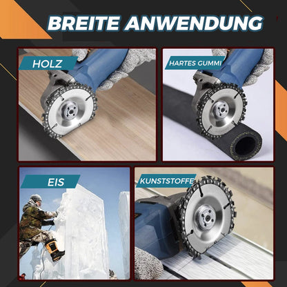 WoodEdge | Hoogwaardige haakse slijpschijf voor precieze houtbewerking