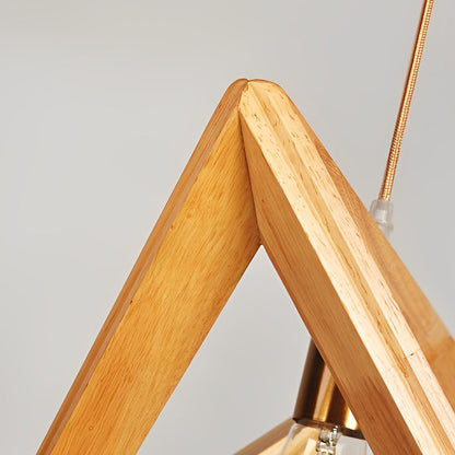NovaFrame | Scandinavische Hanglamp met Houten Frame