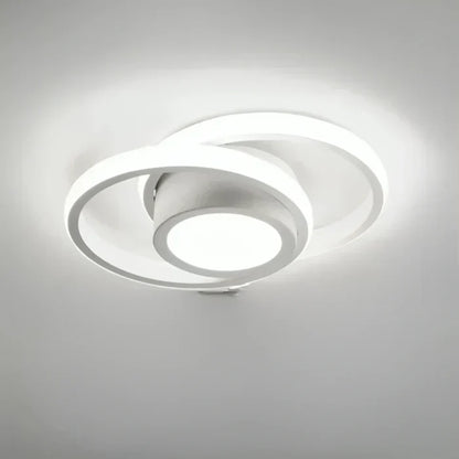 LumièreAnneaux – Moderne LED Plafondlamp met Dubbel Ringontwerp