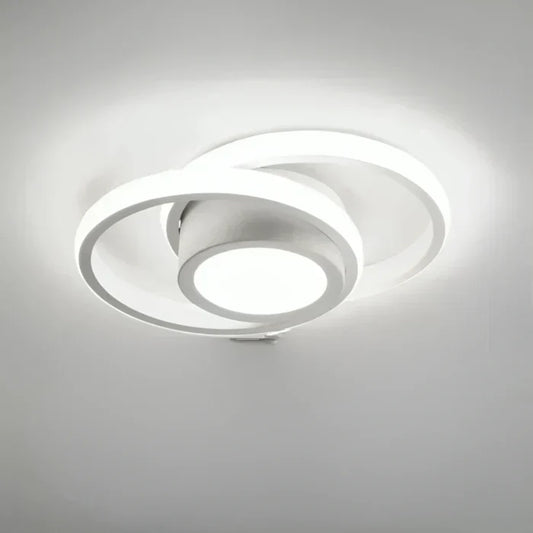 LumièreAnneaux – Moderne LED Plafondlamp met Dubbel Ringontwerp