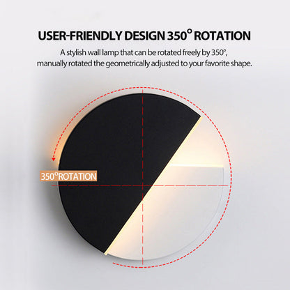 RadiantRing | Minimalistische ronde wandlamp