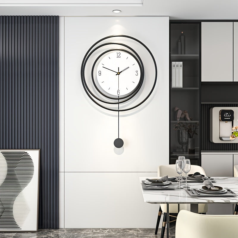 Bravaro | Moderne Minimalistische Metalen Wandklok