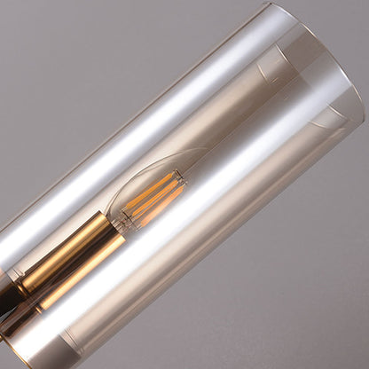 GoldMist | Cilinder glazen wandlamp