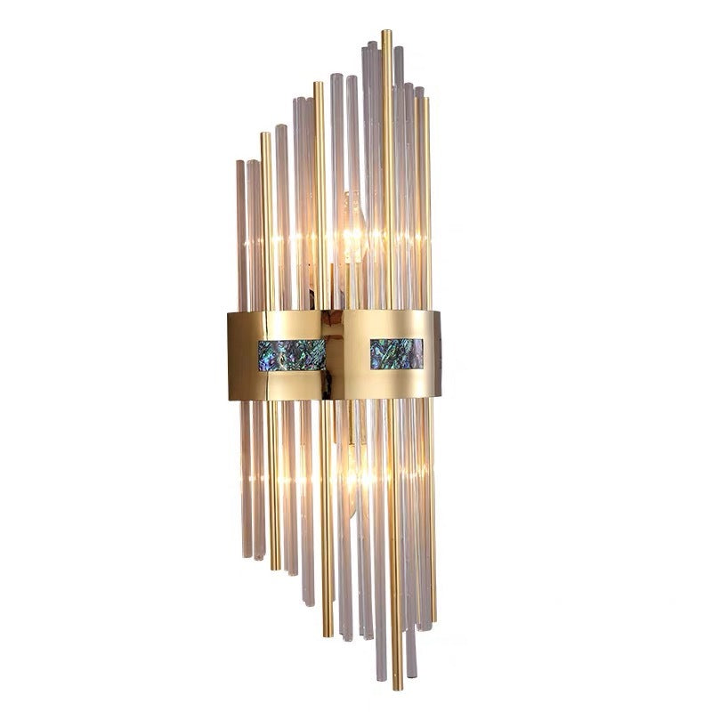 GleamTower | Luxe gouden wandlamp