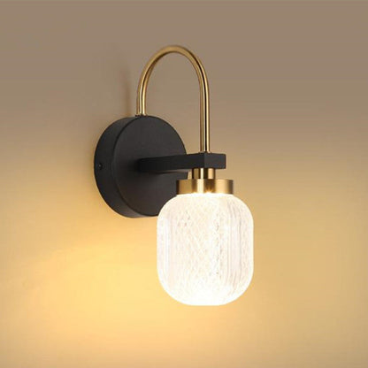 GoldShade | Stijlvolle wandlamp in zwart en goud