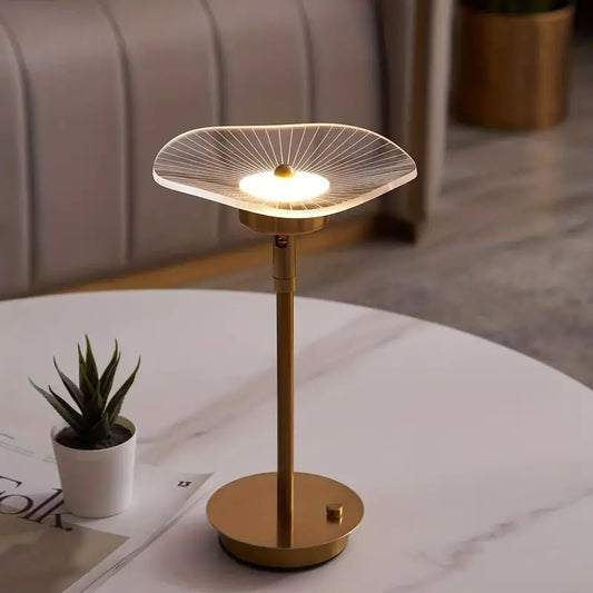 Moderne dimbare LED tafellamp met elegant ontwerp