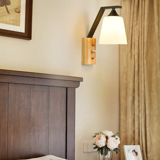 AmbientWood | Elegante houten wandlamp