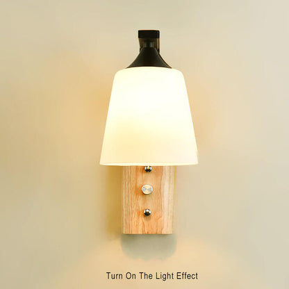 AmbientWood | Elegante houten wandlamp