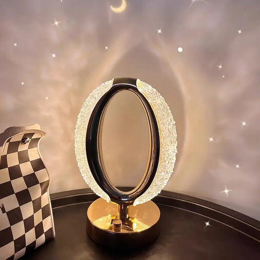 CrystalLuxe | Luxe en minimalistische kristallen tafellamp