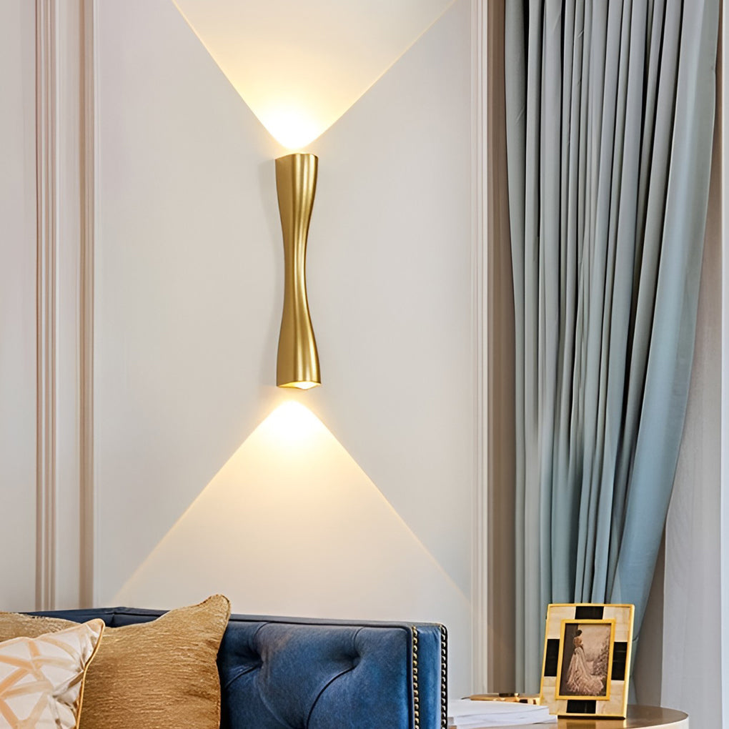 LuxeCurve | Slim Up & Down wandlamp