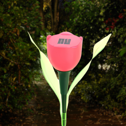 BlütenblattGlanz – Solar Tulpenlamp voor de Tuin | Elegante Zonne-energie Buitenverlichting