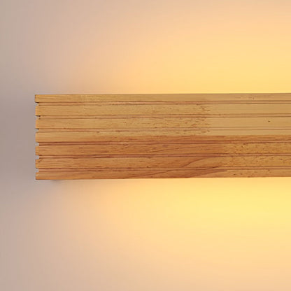 WoodGlow Waterdichte Scandinavische LED wandlamp