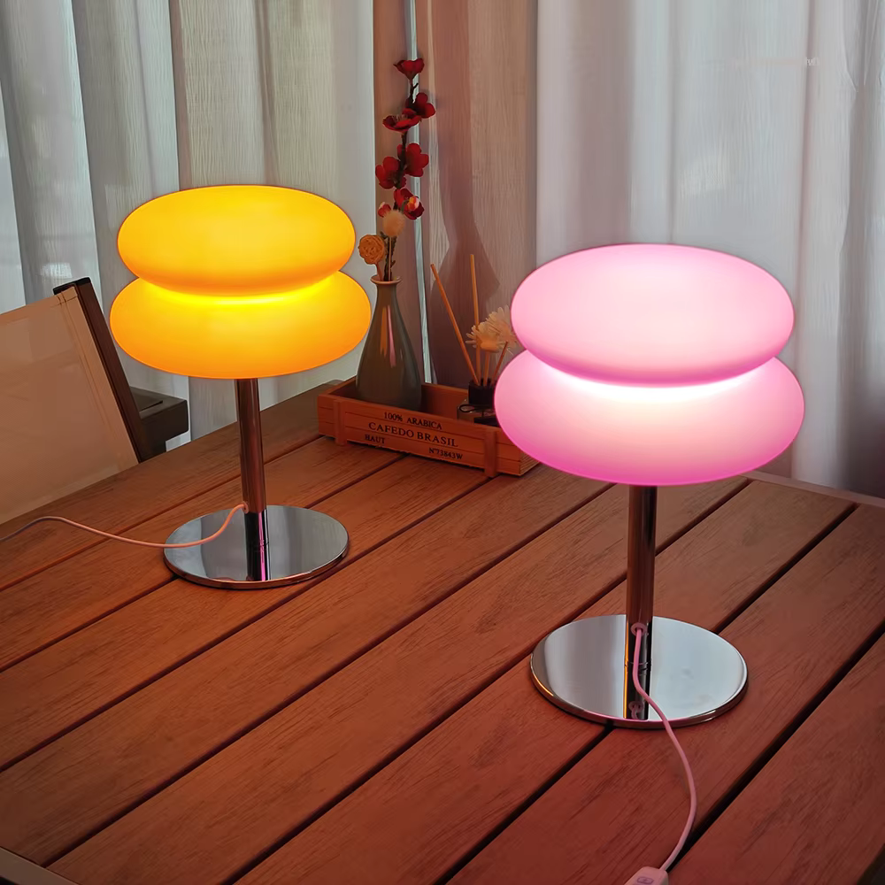 Romig Nachtkastje Lampje met USB & 3-Kleuren Dimming