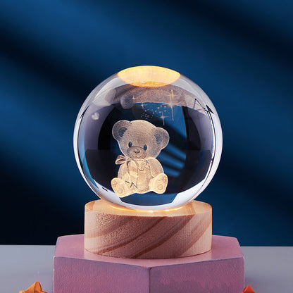 Light magic | 3D LED tafellamp met fascinerend ontwerp