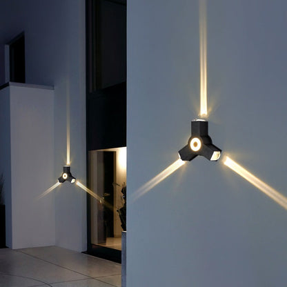 GlowCross | Moderne kruisvormige wandlamp