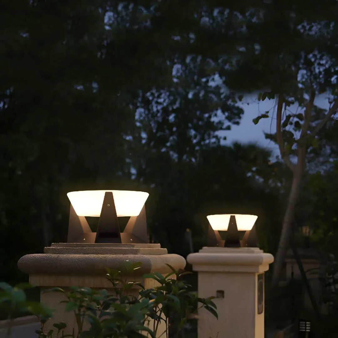 SonnenEnergie | Elegante buitenlamp op zonne-energie met Japans ontwerp