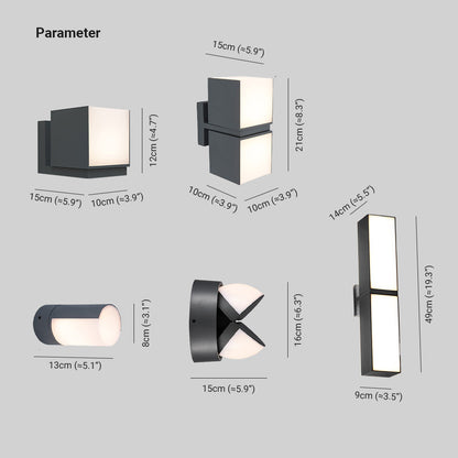 BoxGlow | Elegante geometrische wandlamp