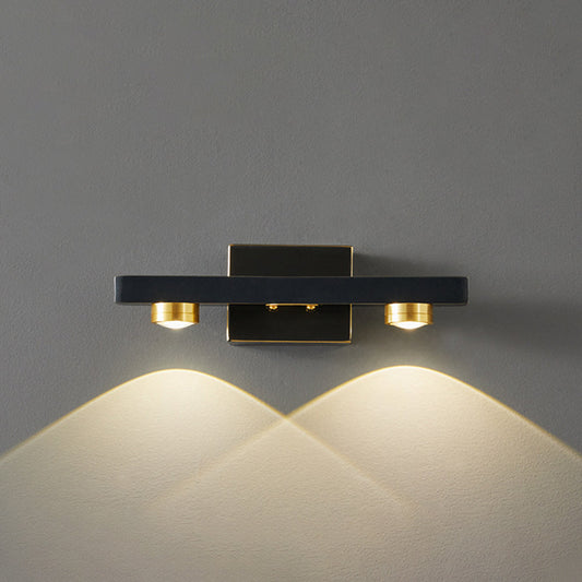 GoldWave | Elegante gouden accent wandlamp