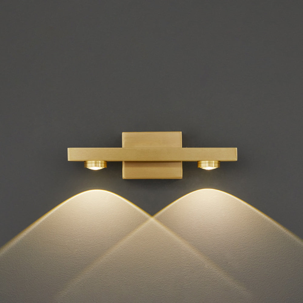 GoldWave | Elegante gouden accent wandlamp