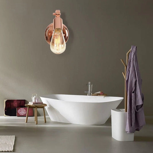 Verstelbare vintage wandlamp