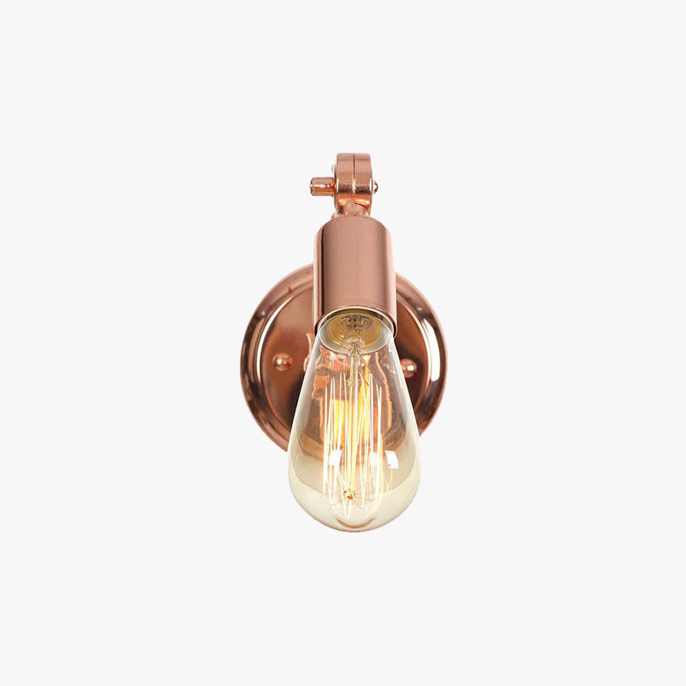 Verstelbare vintage wandlamp