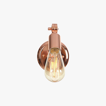 Verstelbare vintage wandlamp