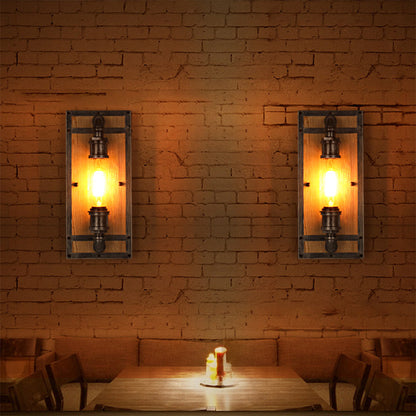 TimberBeam | Retro industriële wandlamp