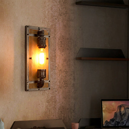 TimberBeam | Retro industriële wandlamp