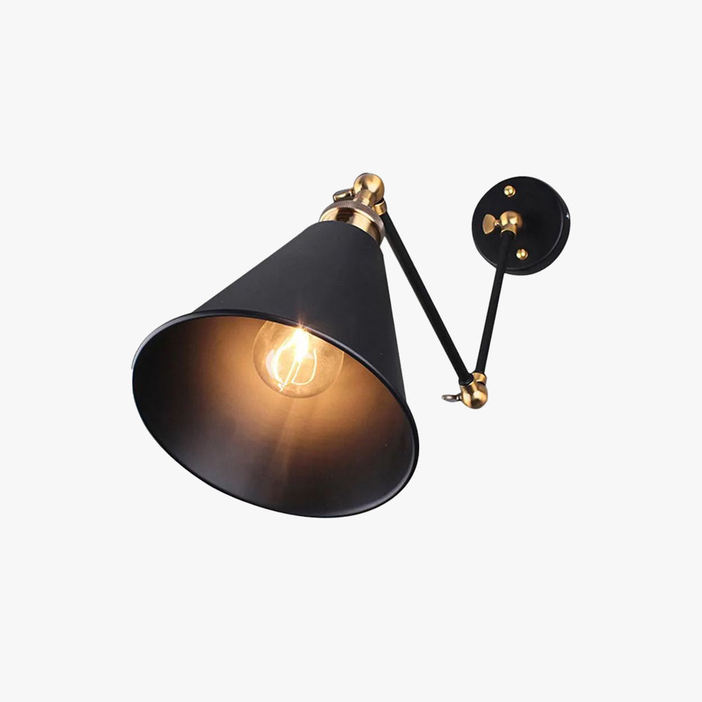 LuminoClassic | Verstelbare retro wandlamp