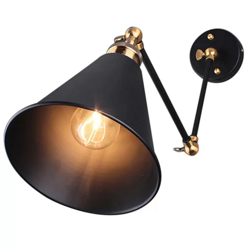 LuminoClassic | Verstelbare retro wandlamp