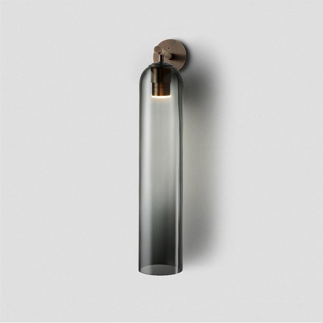 TubeGlow | Elegante glazen buis wandlamp