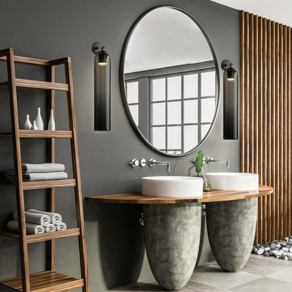 TubeGlow | Elegante glazen buis wandlamp