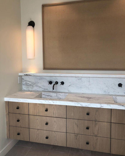 TubeGlow | Elegante glazen buis wandlamp