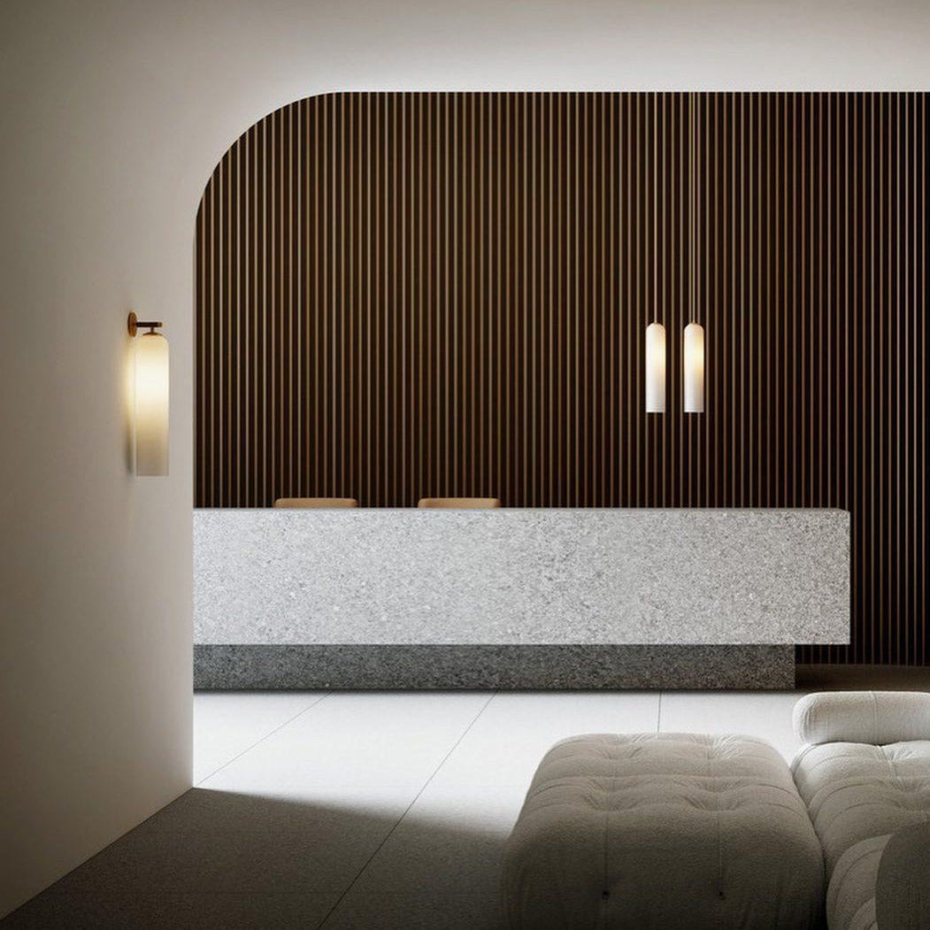 TubeGlow | Elegante glazen buis wandlamp