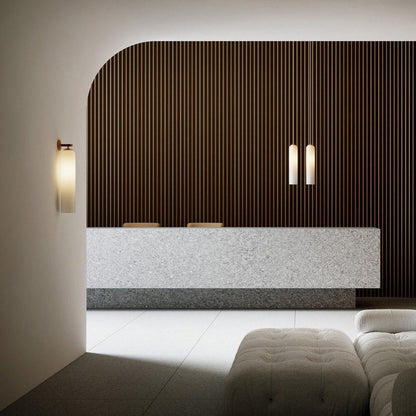 TubeGlow | Elegante glazen buis wandlamp