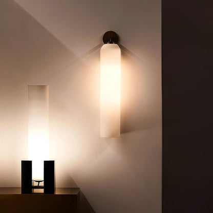 TubeGlow | Elegante glazen buis wandlamp