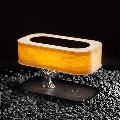 BaumLicht | Draadloze LED tafellamp met geïntegreerde Bluetooth luidspreker